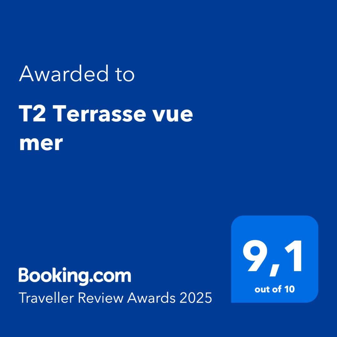 T2 Terrasse Vue Mer 식스포즈레스플라지스 외부 사진